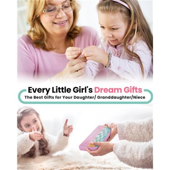 Charm Bracelet Making Kit for Girls Jewelry DIY Clip On Charms Bracelet Set - Picture 4 of 7